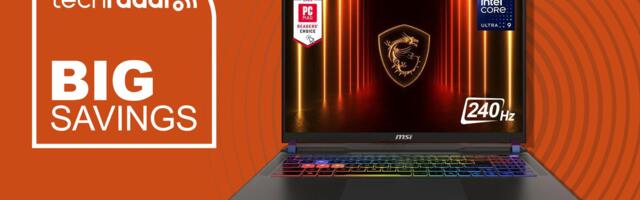 Just in time for payday, this MSI Vector 16 HX AI laptop with Core Ultra 9, RTX 5080, 16GB RAM, and 1TB SSD is $500 off now