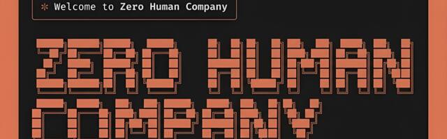 Лучшее число сотрудников ноль. Zero Human Company