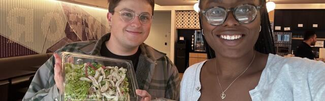 We spent $95 on lunch for 2 from Goop Kitchen. It tasted as healthy as we expected.