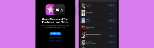 Apple Re-Adds Access to iTunes TV Show and Movie Wishlists in iOS 17.3
