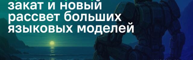 Мир после трансформеров: закат и новый рассвет больших языковых моделей Мир после трансформеров: закат и новый рассвет больших языковых моделей