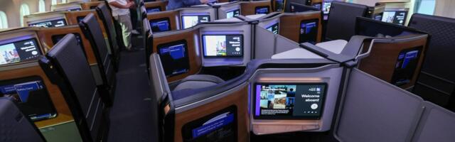 See inside United's new long-haul business class — with doors and an oversize 'Studio' built to rival luxury carriers