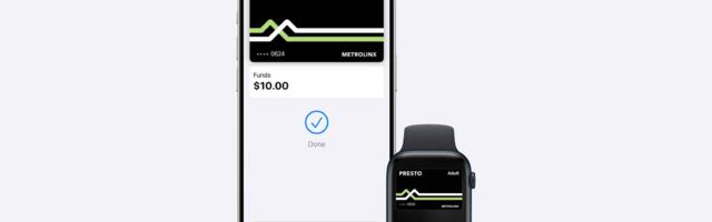 Apple Wallet App Now Works With PRESTO Fare Card in Toronto Area