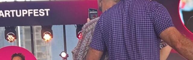 Harley Finkelstein’s Startupfest talk interrupted by protester