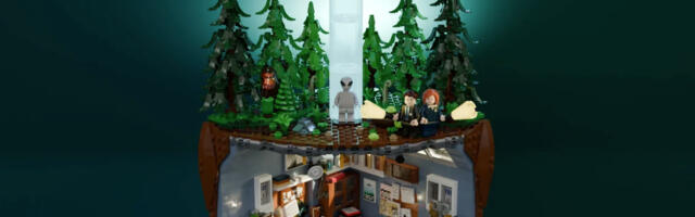 Lego just unveiled a 1,500-piece X-Files set, complete with Mulder, Scully and a grey alien
