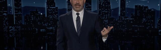 Jimmy Kimmel lambasts Trumps claims that anti-ICE protests are fake riots