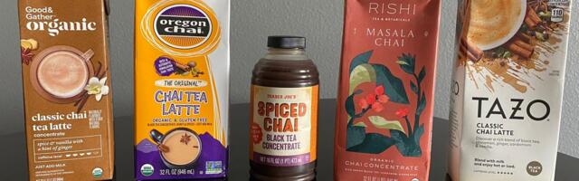 I compared 5 brands of chai concentrate — and there are 2 worth keeping in your fridge at all times