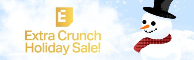 Holiday Sale: Save $10 on Extra Crunch membership