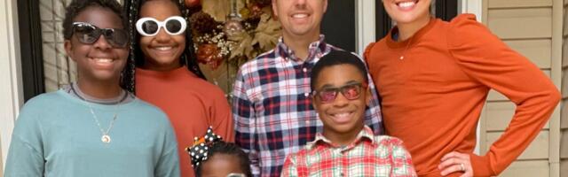 Our 'anything goes' Thanksgiving potluck keeps it low-stress. Last year, we had tacos, and this year, someone's bringing chicken wings.