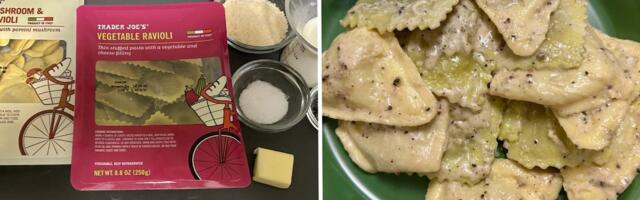 I found a delicious, easy way to elevate store-bought ravioli. This 20-minute recipe is my new cozy weeknight go-to.