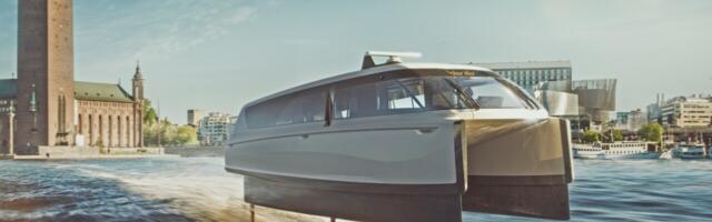 Swedish startup takes commuting by boat to new heights — literally