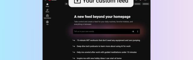 YouTube now lets you ask AI to build a video feed for you