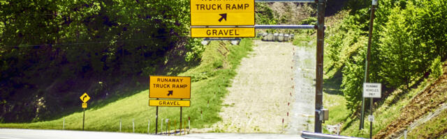What Does It Mean When You See A 'Runaway Vehicles Only' Sign On The Road?