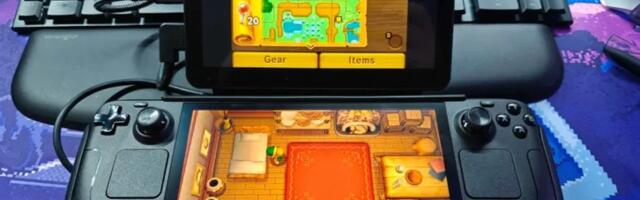 Steam Deck modder builds custom 'Nintendo 3DS console' by adding second screen