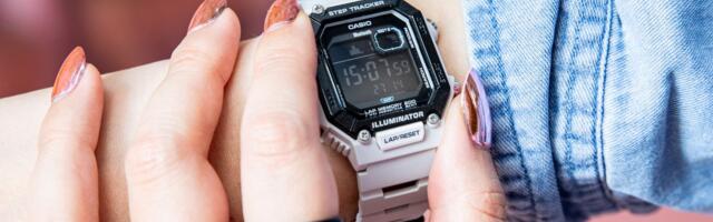 Casio’s retro-looking step tracker is on sale for less than 40 bucks today