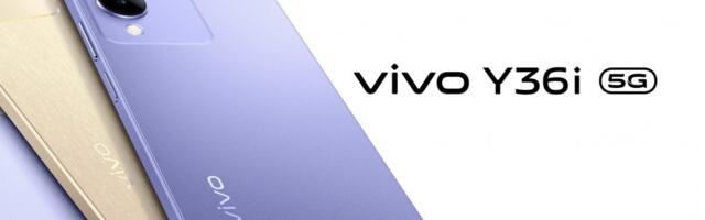 vivo Y36i goes official with Dimensity 6020 SoC and 5,000 mAh battery