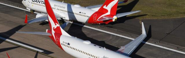 A Qantas flight made an emergency landing in Sydney due to a suspected engine failure on a Boeing 737