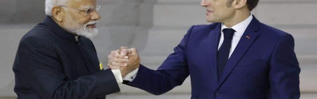 ‘India leads global innovation’: Indian CEOs lead global giants, says Macron at Innovation Forum