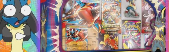 Pokémon TCGs Mega Lucario ex Premium Figure Collection is over $20 cheaper on TCGplayer vs. Amazon right now
