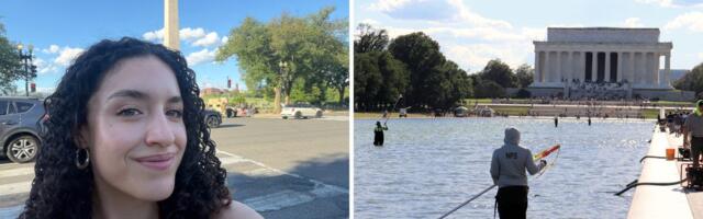 Everyone's talking about the Lincoln Memorial Reflecting Pool. I visited to see it for myself.