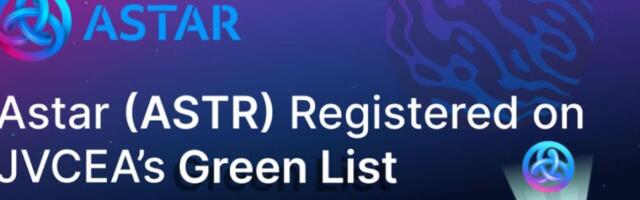 Astar Network’s ASTR Token Registered on JVCEA’s ‘Green List’ After Listing on Huobi Japan