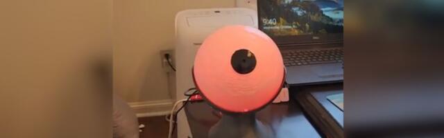 This Spooky Raspberry Pi Halloween eye uses AI to stalk you around the room