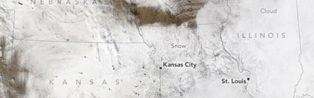 NASA Satellite Captures Stunning Snow-Covered Midwest After Polar Vortex Blast