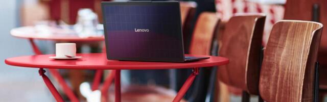 Lenovo's new concept laptops include solar panels and tall, foldable screens
