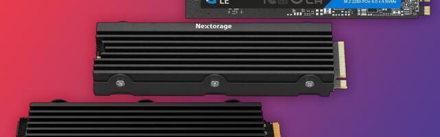 Nextorage launches 4TB PCIe 4.0 x4 NVMe SSDs — three models on sale starting at $249