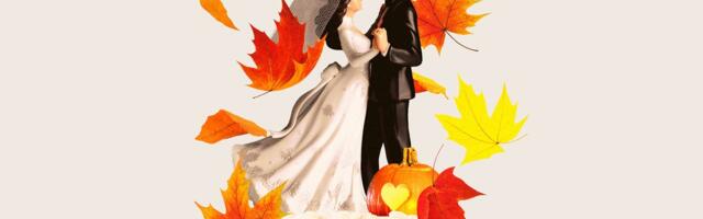 Pumpkin-spiced vows: How October took the wedding season crown