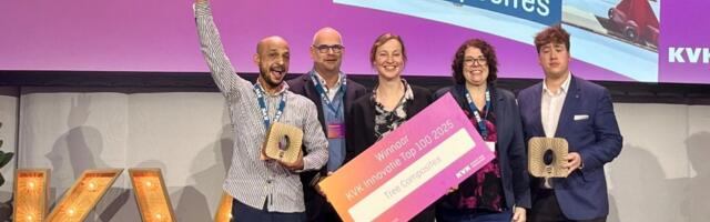 Delft-based Tree Composites wins the 20th KVK Innovatie Top 100