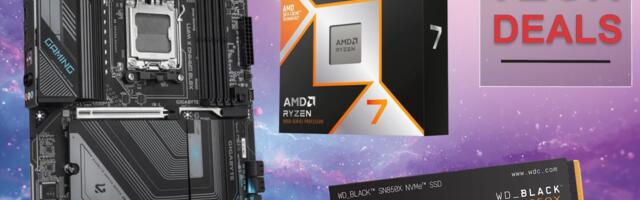 Save $190 when you bundle AMD's new 9850X3D CPU, Gigabyte X870 motherboard, and fast 1TB SN850X SSD for $839 — Newegg's new SSD bundles get you an SSD priced at $319 for just $129