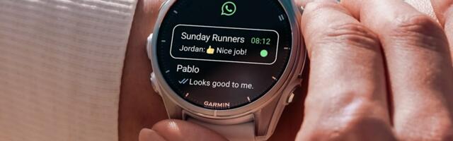 WhatsApp is now officially available on Garmin smartwatches