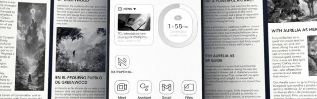 TCL upgrades its eye-pleasing paper-like screen on an AMOLED panel for phones