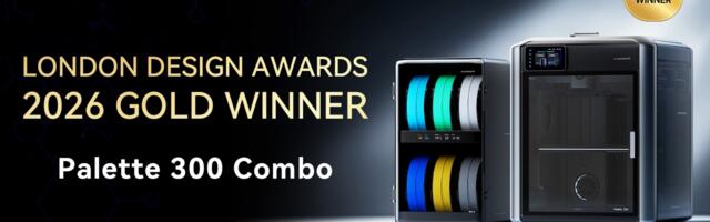 AtomForm Palette 300 wins top honours at the London Design Awards