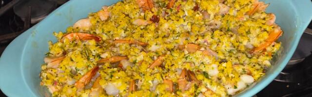 I tried Ina Garten's easy baked shrimp scampi. The dish came together in a few simple steps, but tasted gourmet.