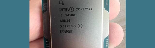 Intel Core i3 14100 Raptor Lake refresh CPU appears online via Chinese online marketplace