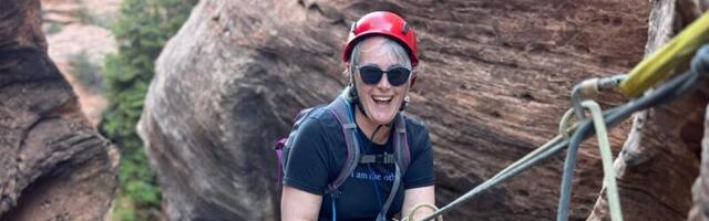 I left my husband behind on my 50th birthday to go hiking in Utah. Traveling separately is good for our marriage.
