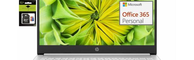 Amazon Is Clearing Out This HP 14-Inch Laptop With MS Office and SD Card for 50% Off