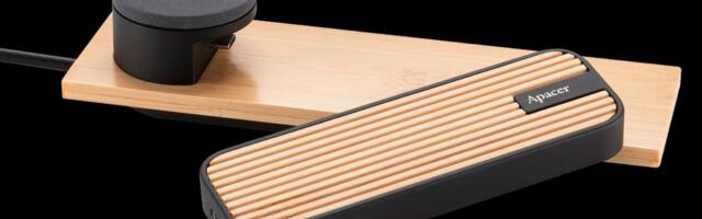 Portable 1TB bamboo SSD is fast, but smells even better — an essential oil diffuser brings harmony to your workplace
