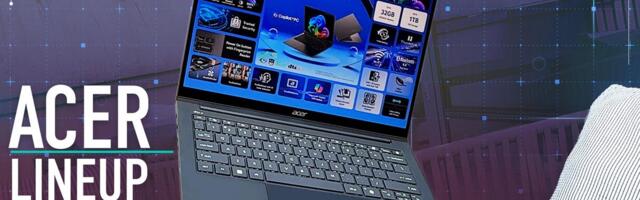 From 1-Kilo Ultralights to 18-Inch Monsters: We Tried Acer's Computex 2026 Laptops video