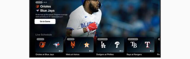 Apple TV+ and MLB Announce Return of 'Friday Night Baseball' Later This Month
