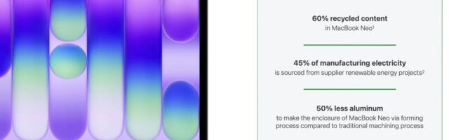 The MacBook Neo is Apple’s greenest product ever