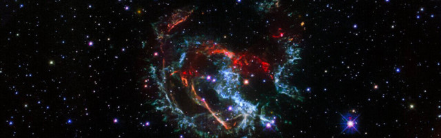 Hubble spots remains of a supernova humans saw explode 1700 years ago