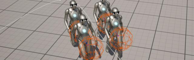 Одиночное и групповое движение NPC по произвольной кривой