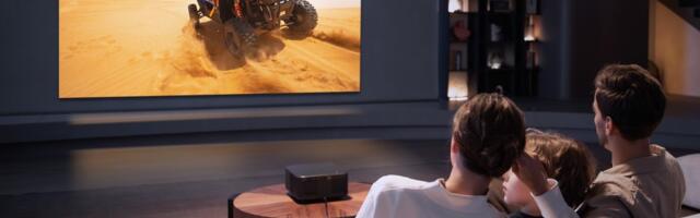 The new Yaber K3 smart projector beams a bright 1,600 lumen picture, has dual 15W JBL speakers