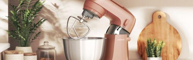 Small kitchen? No problem - Kenwood's tiny stand mixer lets you make up to 48 cupcakes and fits virtually anywhere