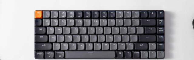 This comfortable and customizable keyboard lets you work from anywhere