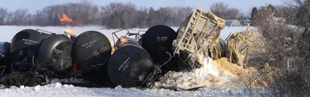 Why train derailments involving hazardous chemicals keep happening