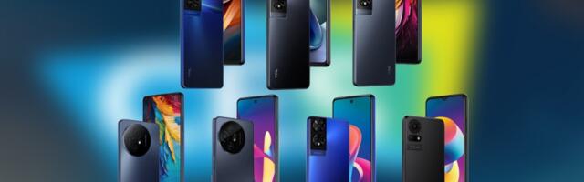 TCL brings 7-strong 50 series of smartphones, including two with NxtPaper displays